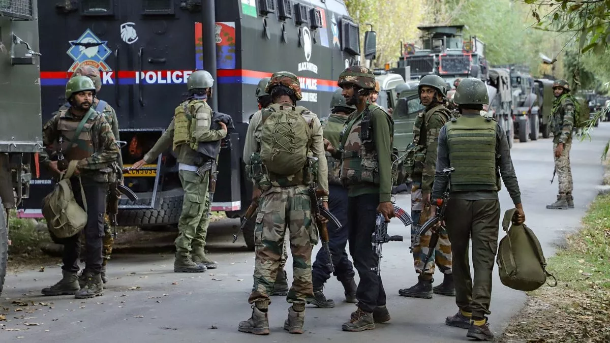 Kulgam Operation: Major action by security forces in Kulgam, five terrorists killed, heavy weapons recovered