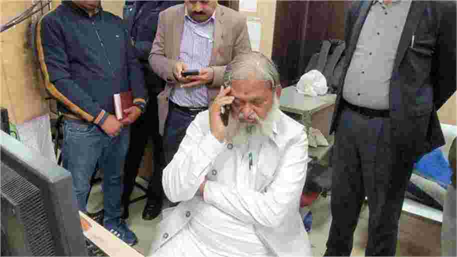 Impact of Anil Vij's displeasure: Action taken against officers and leaders in Ambala