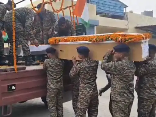 कैथल का लाल देश पर न्यौछावर: जम्मू-कश्मीर में ड्यूटी के दौरान शहीद हुए जवान गुरमीत, पैतृक गांव करोड़ा में अंतिम विदाई