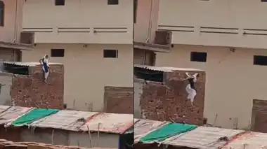 OYO होटल में पत्नी प्रेमी के साथ रंगे हाथों पकड़ी गई, पुलिस पहुंची तो छत से कूदकर भागी