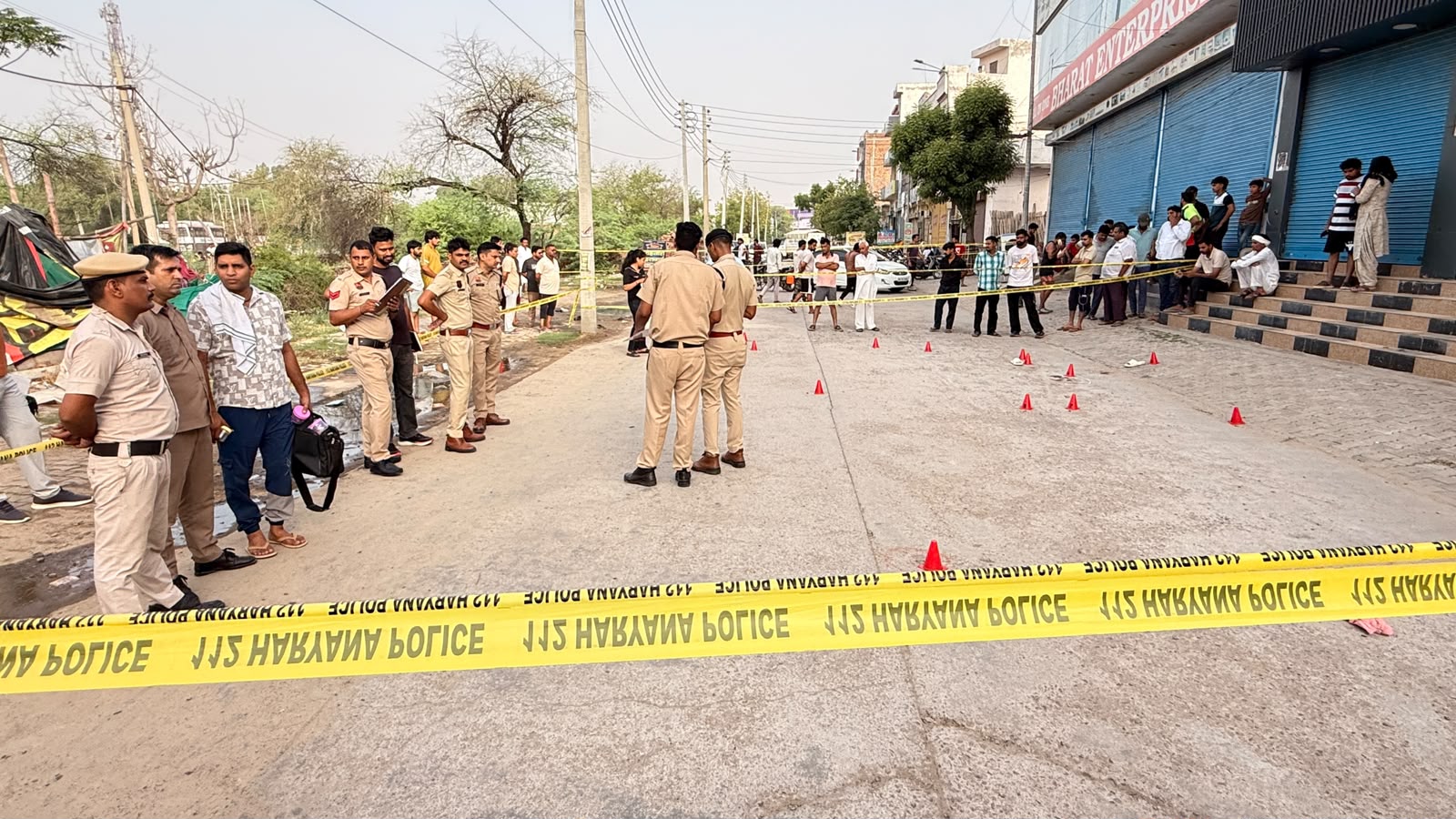 हांसी में जिम संचालक की दिनदहाड़े गोली मारकर हत्या, CCTV में कैद हुई वारदात