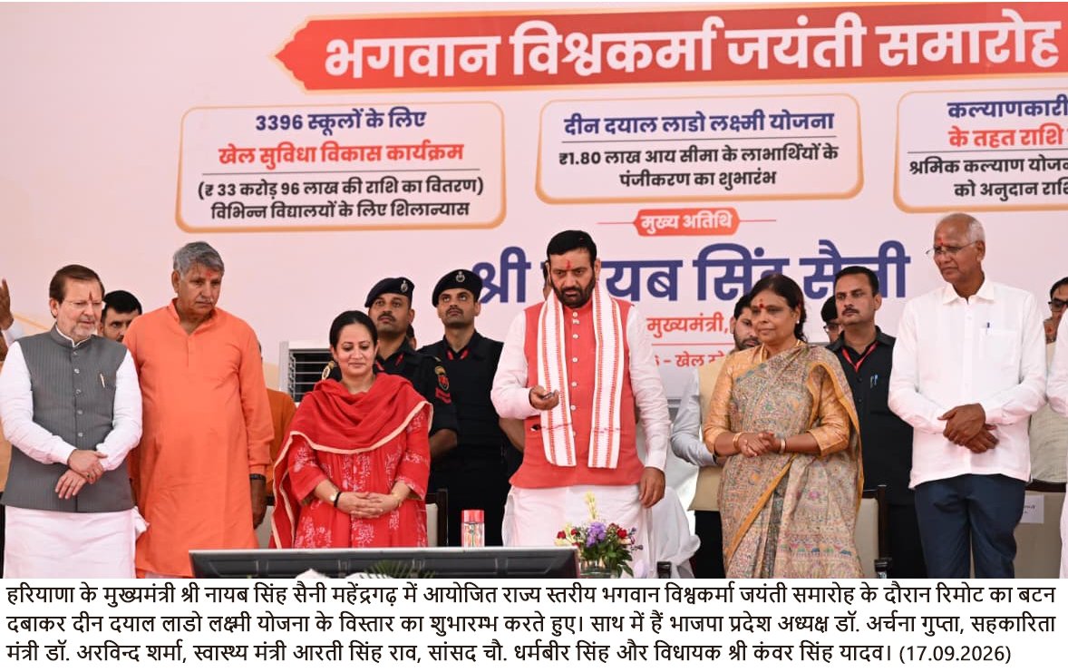 लाडो लक्ष्मी योजना का दूसरा चरण शुरू: 17 लाख और महिलाओं को मिलेगा लाभ, आय सीमा ₹1.80 लाख हुई